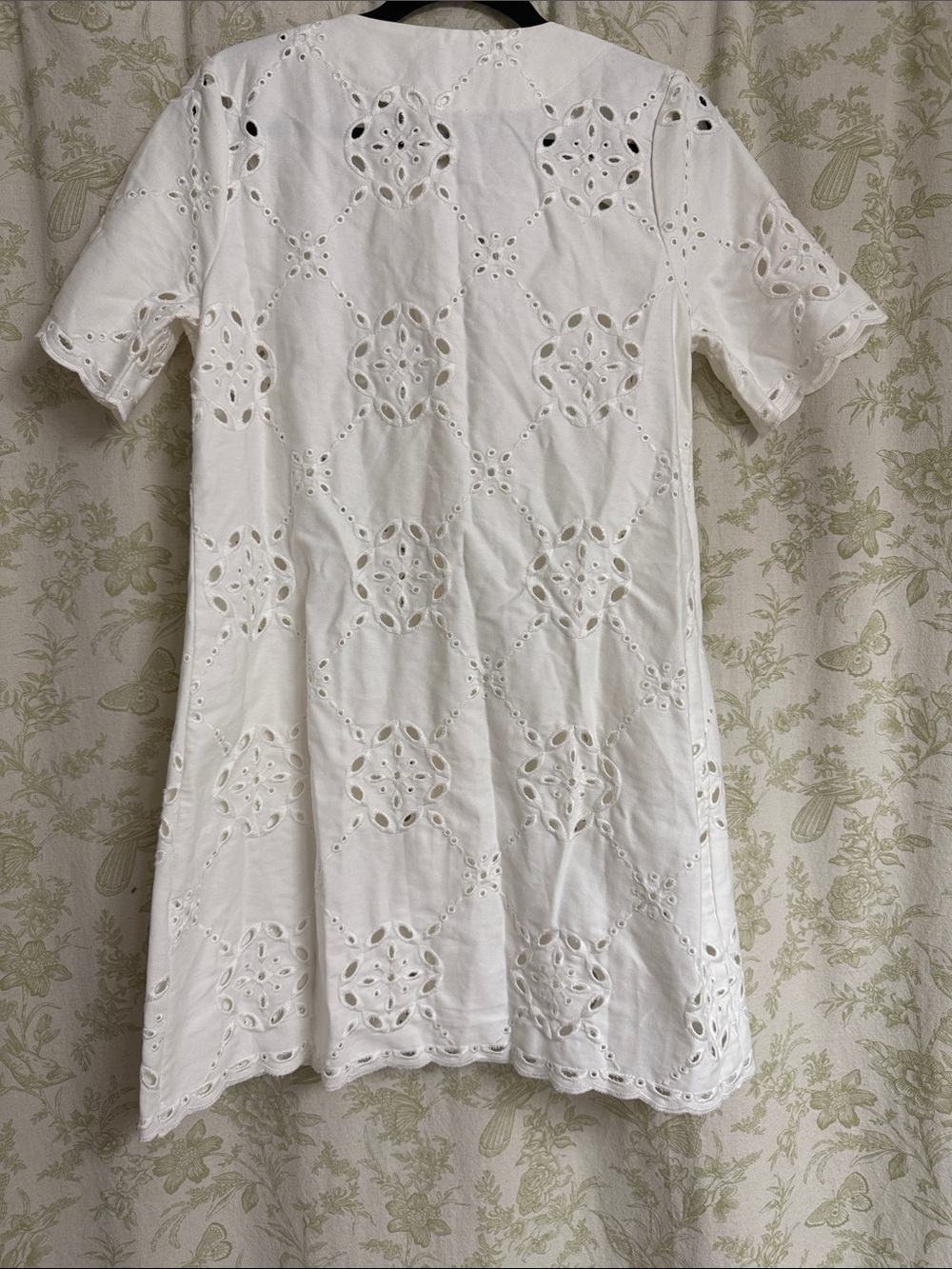 Vici Sugarcloud Skies Eyelet Mini Dress - Picture 5 of 5